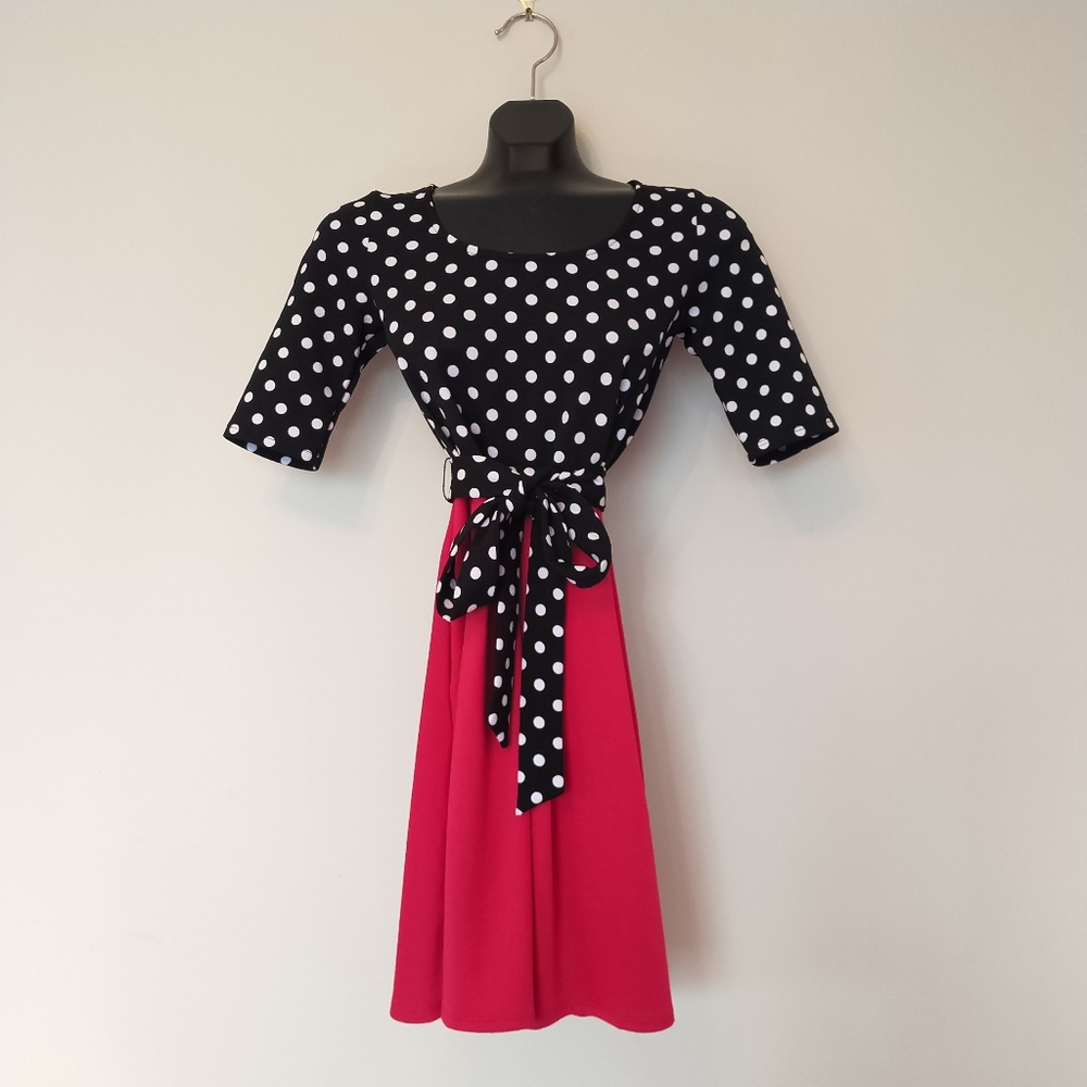 Fervour Polka dot Dress